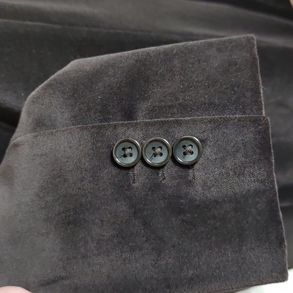 HAROLD'S Vintage Brown Velvet Blazer - Picture 5 of 13